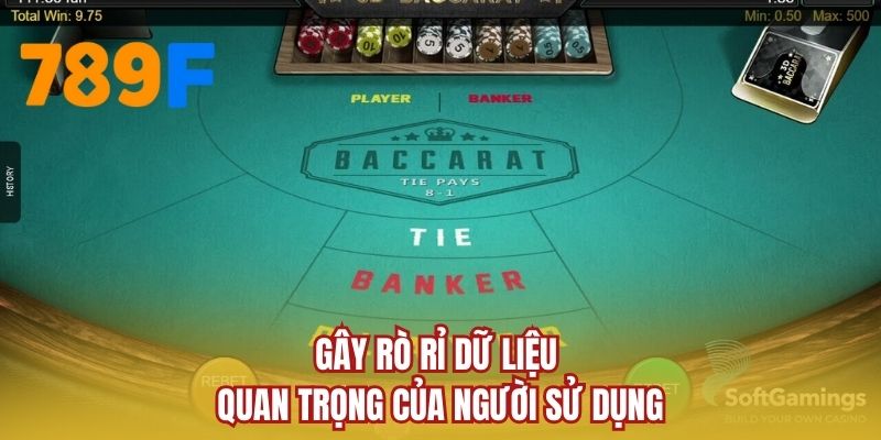 Gây rò rỉ dữ liệu quan trọng của người sử dụng